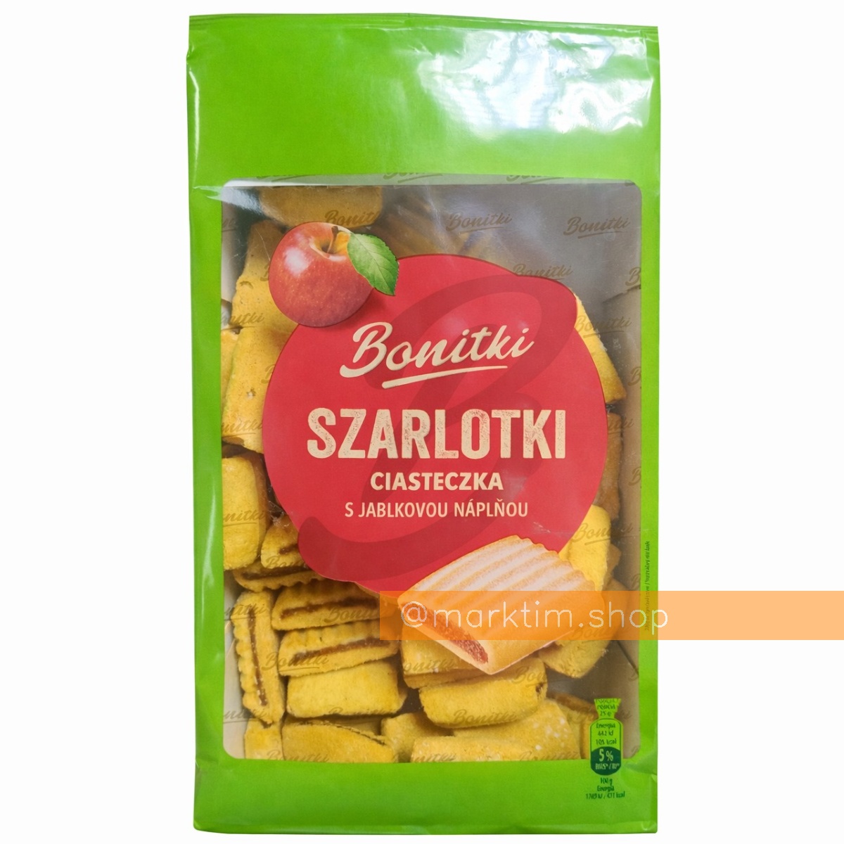Печиво пісочне з яблучним джемом TWOJE SLODKIE CHWILE (500 г)