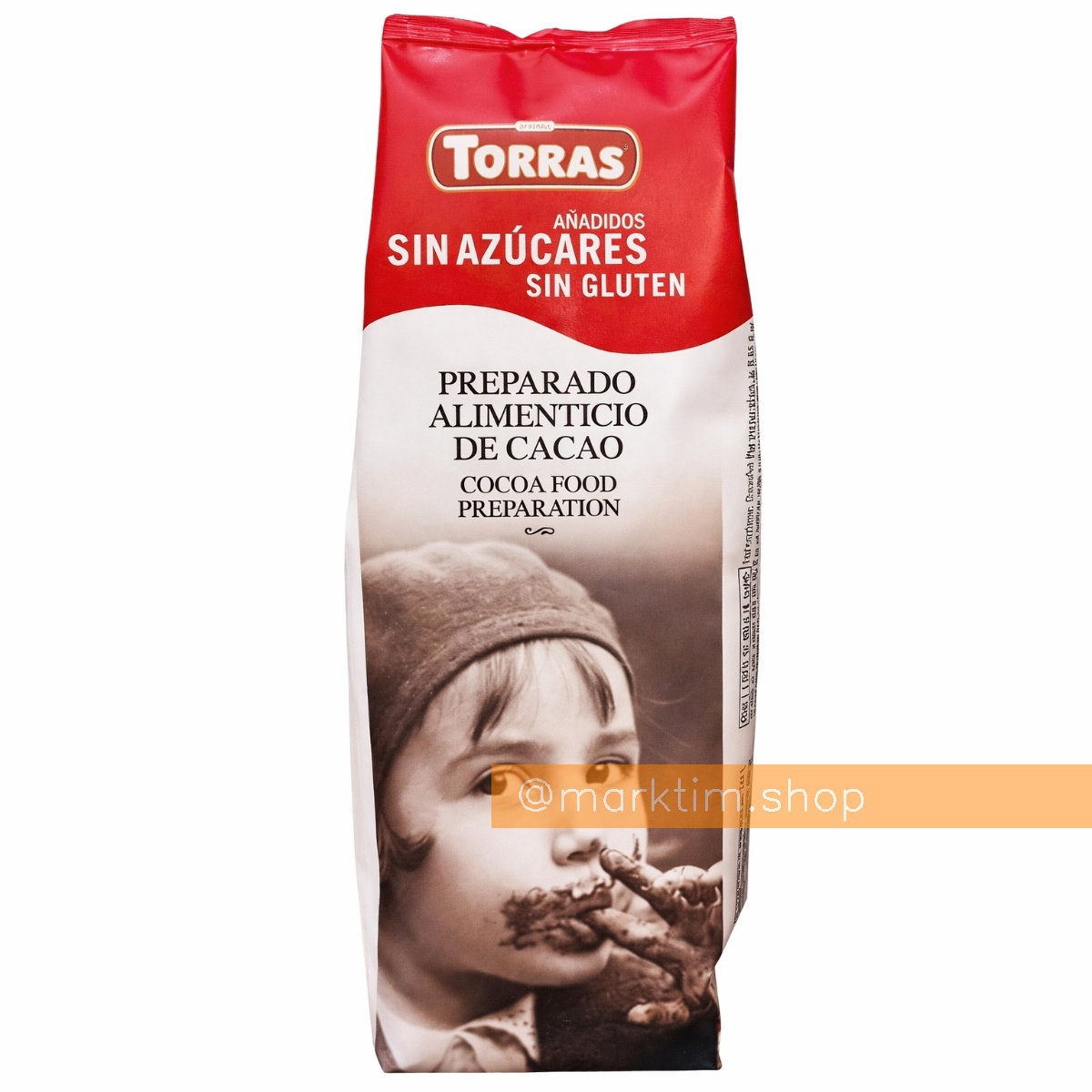 Гарячий шоколад без цукру Torras (180 г)
