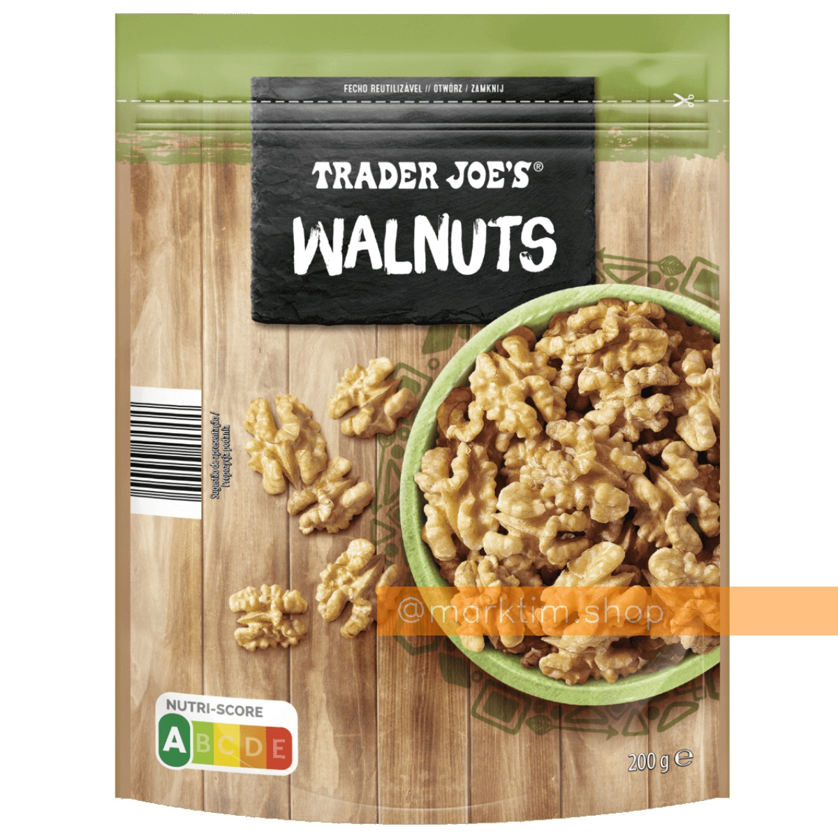 Волоські горіхи TRADER JOE’S (200 г)