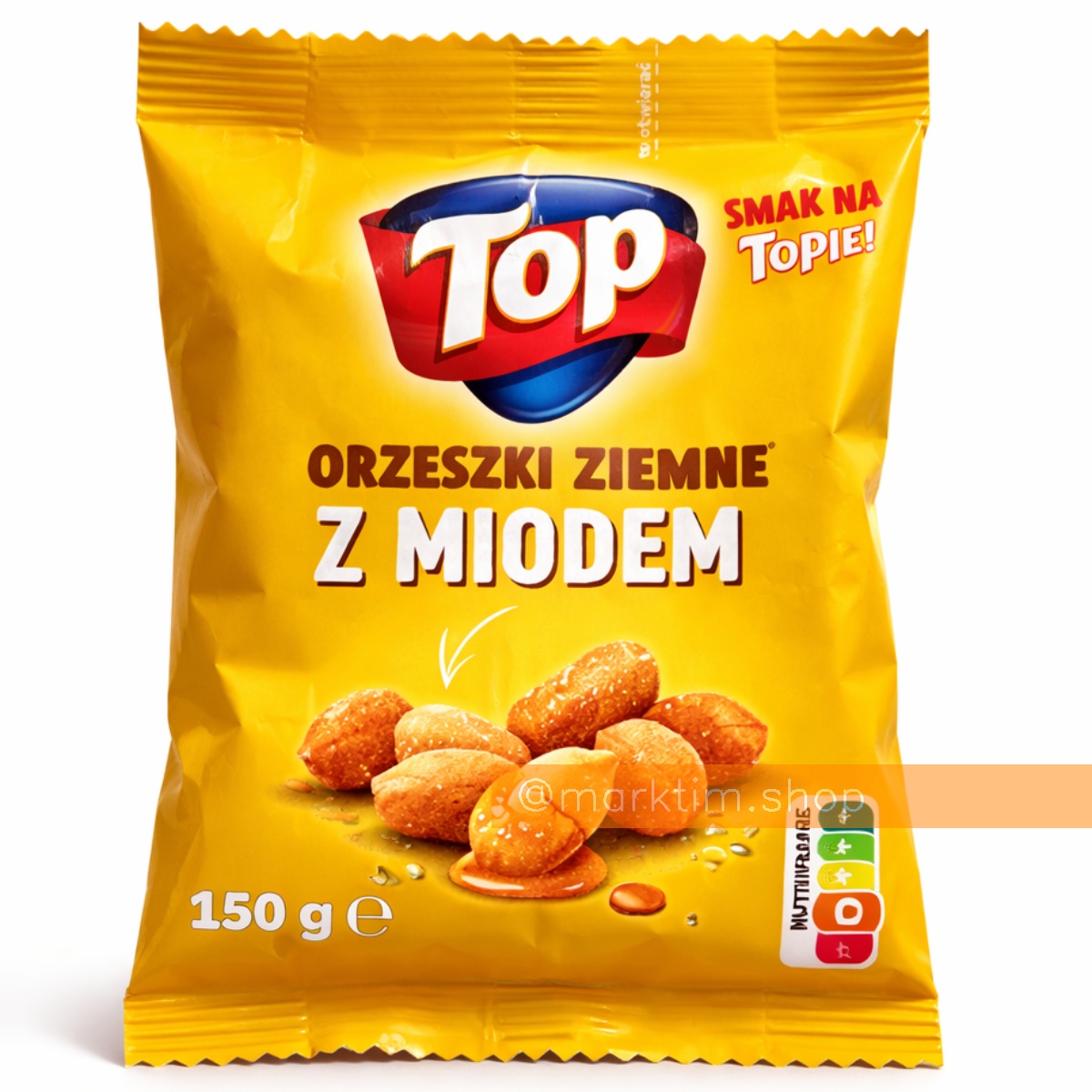 Арахіс смажений у карамелі з медом TOP (150 г)