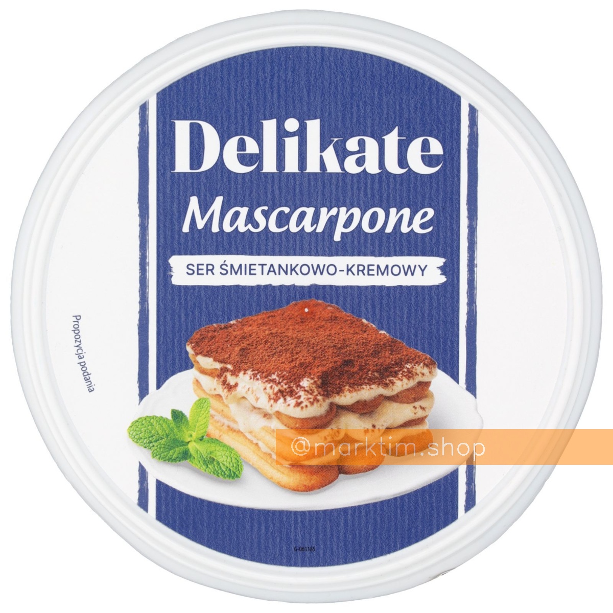 Вершковий сир маскарпоне DELIKATE (250 г)
