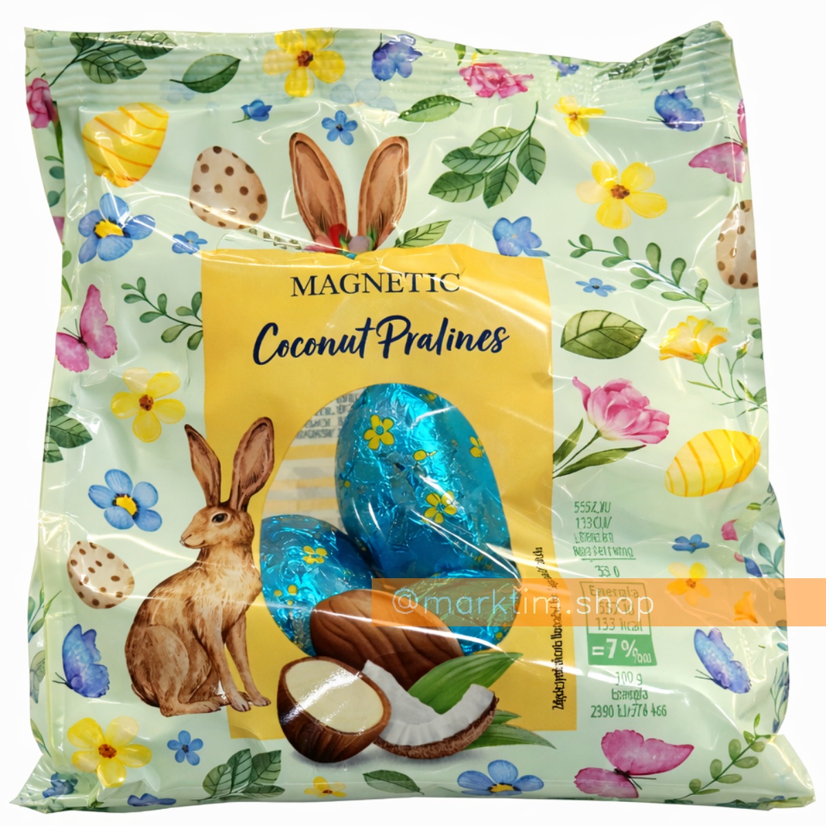 Праліне Яйця з кокосовим кремом Easter Coconut Praline MAGNETIC (184 г)