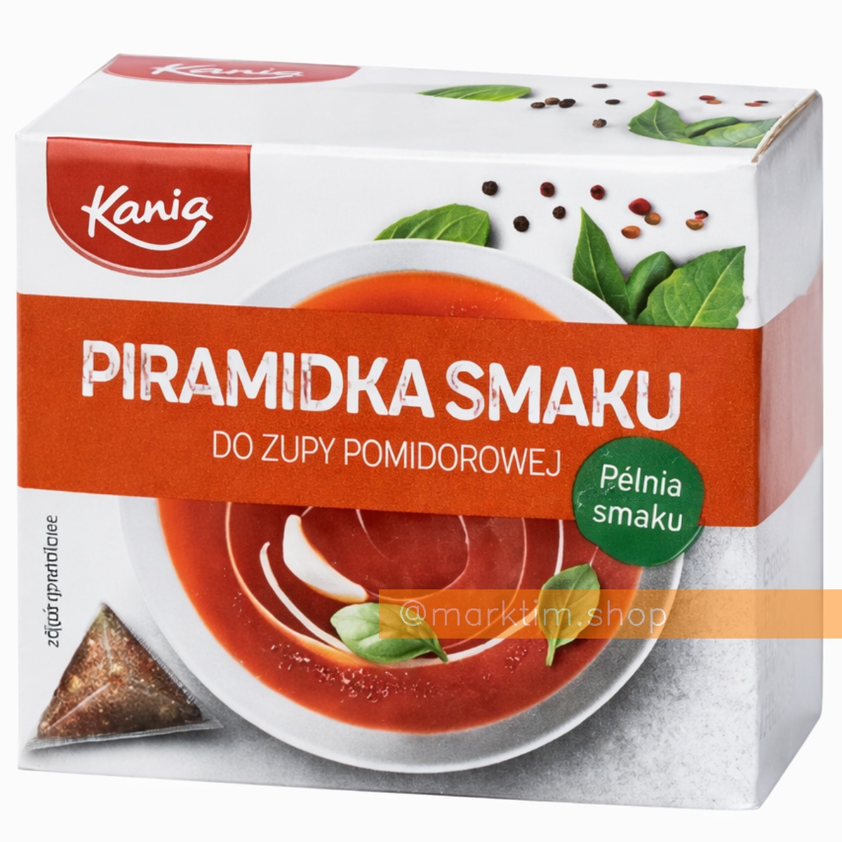 Ароматні трави для томатного супу в пірамідках Piramidka Smaku KANIA (35 г)