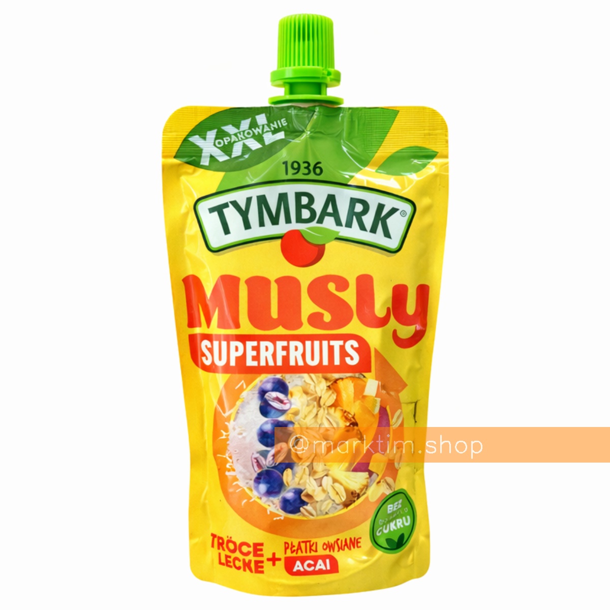 Вівсяна каша Тропічні фрукти та асаї Muesli Superfruit TYMBARK (170 г)