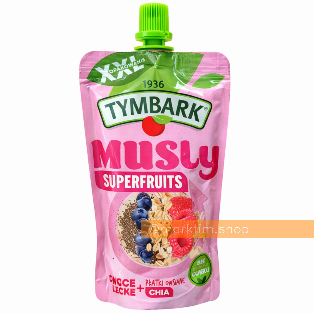 Вівсяна каша Лісові ягоди та чіа Muesli Superfruit TYMBARK (170 г)