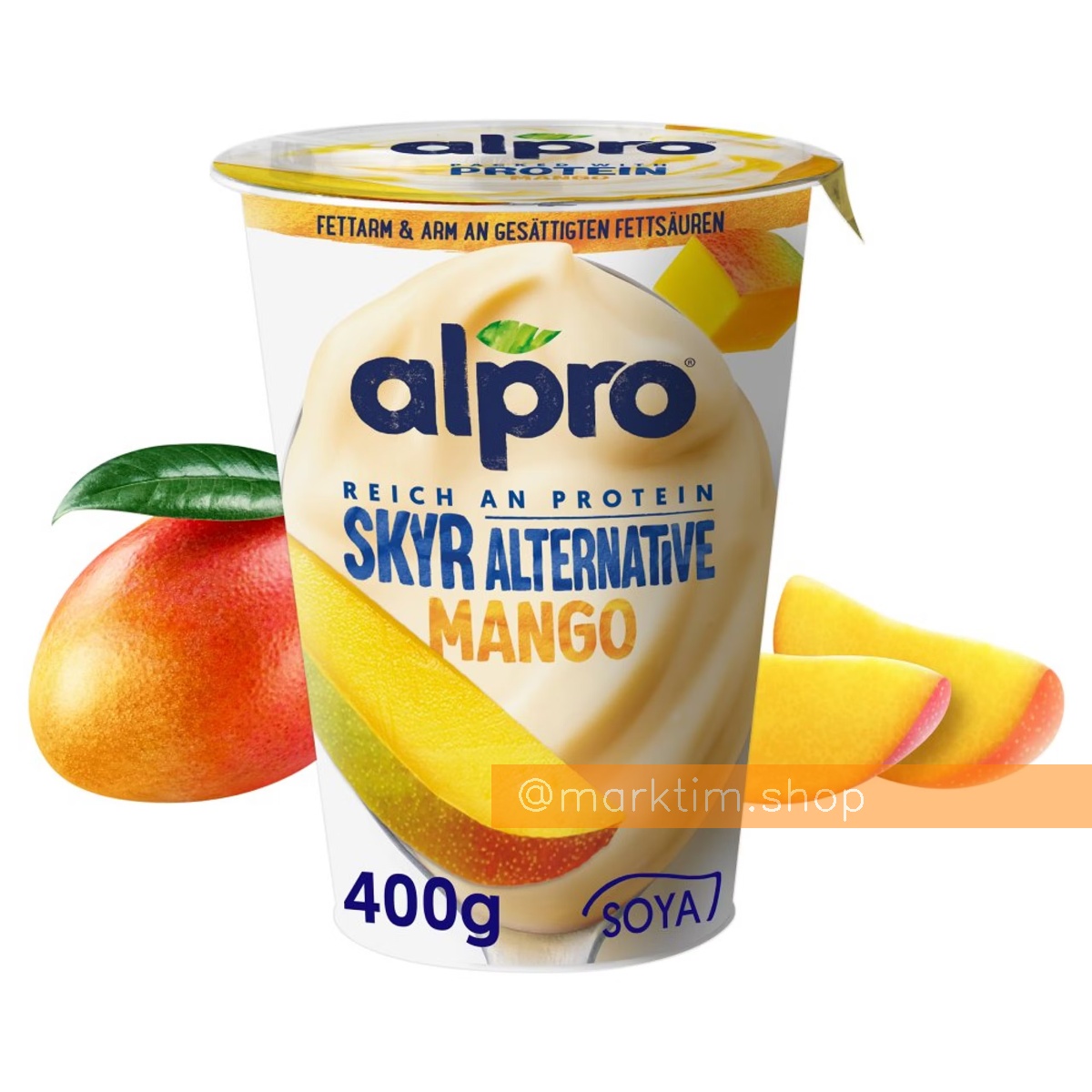Соєвий йогурт Скір з протеїном Манго ALPRO (400 г)