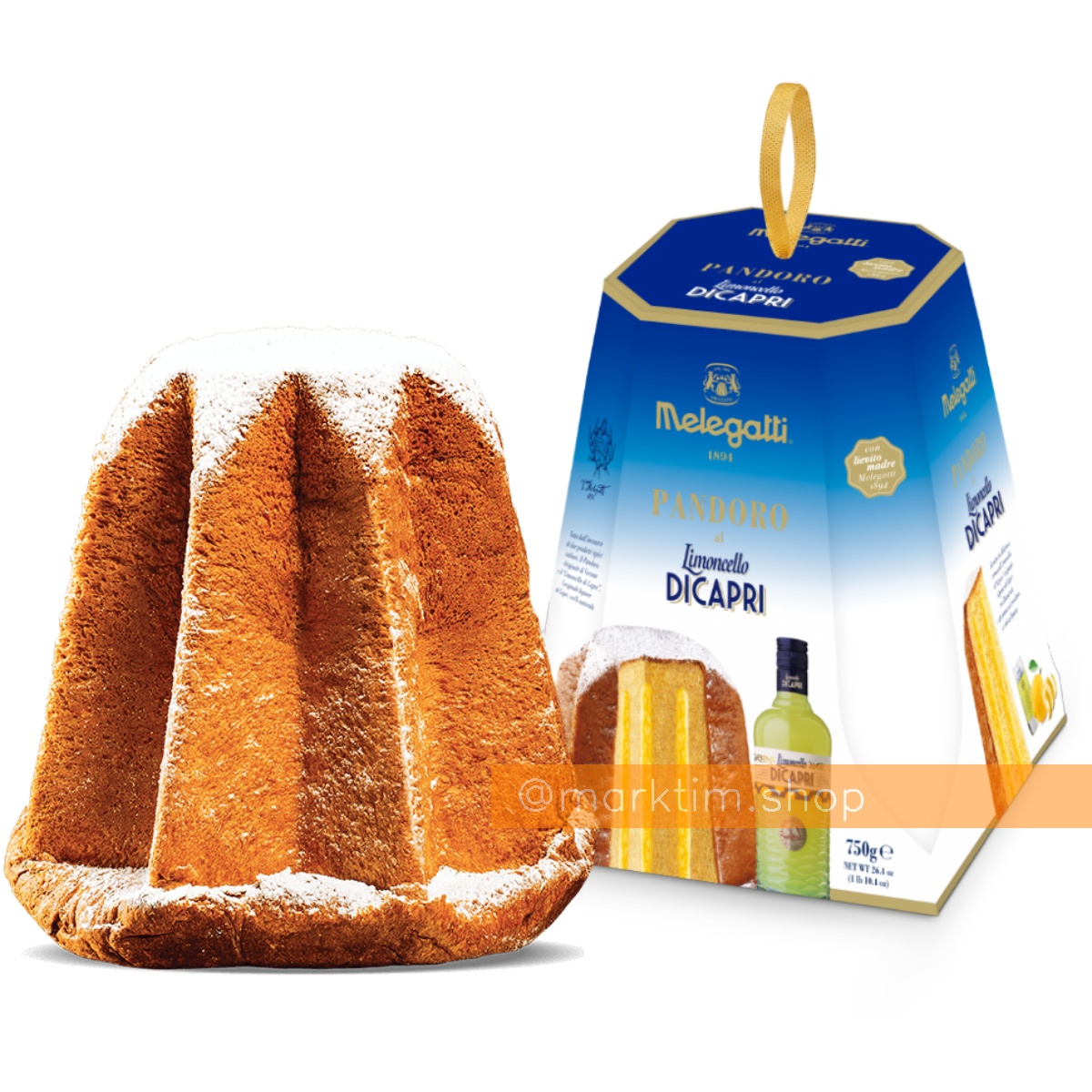 Кекс Пандоро з кремом лимончелло Melegatti (750 г)