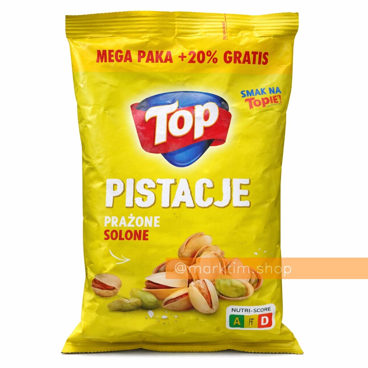 Солоні запечені фісташки TOP (300 г)