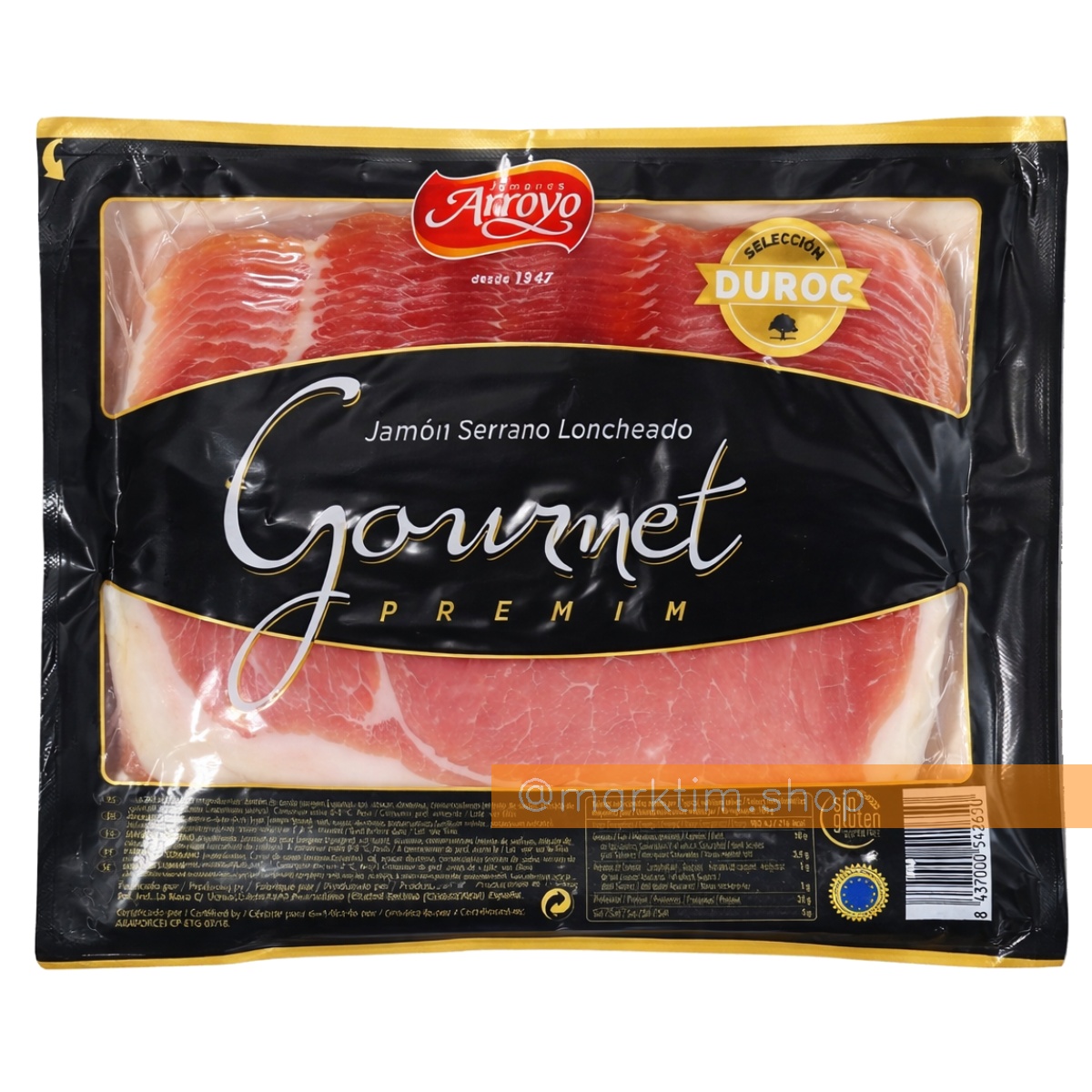 Хамон Серрано нарізаний Jamon Serrano ARROYO (150 г)