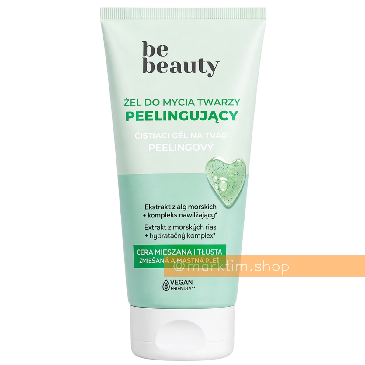 Гель-пілінг для вмивання обличчя Be Beauty (150 мл)