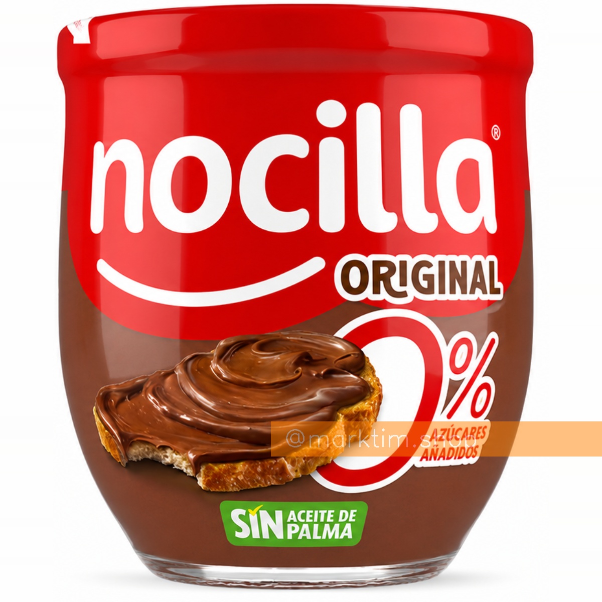 Шоколадна паста без цукру на основі стевії NOCILLA (190 г)
