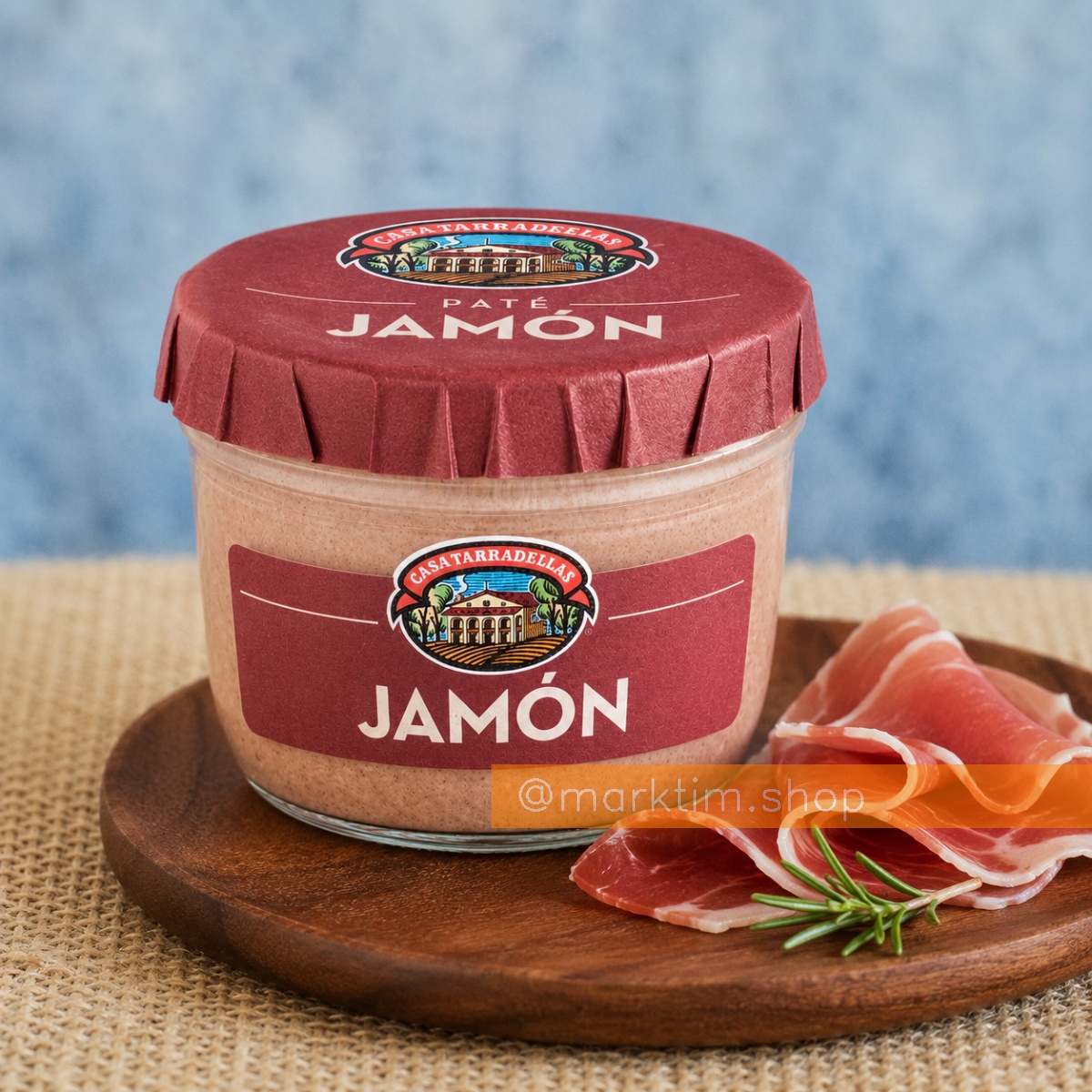 Паштет із шинкою Хамон JAMON Casa Tarradellas (125 г)