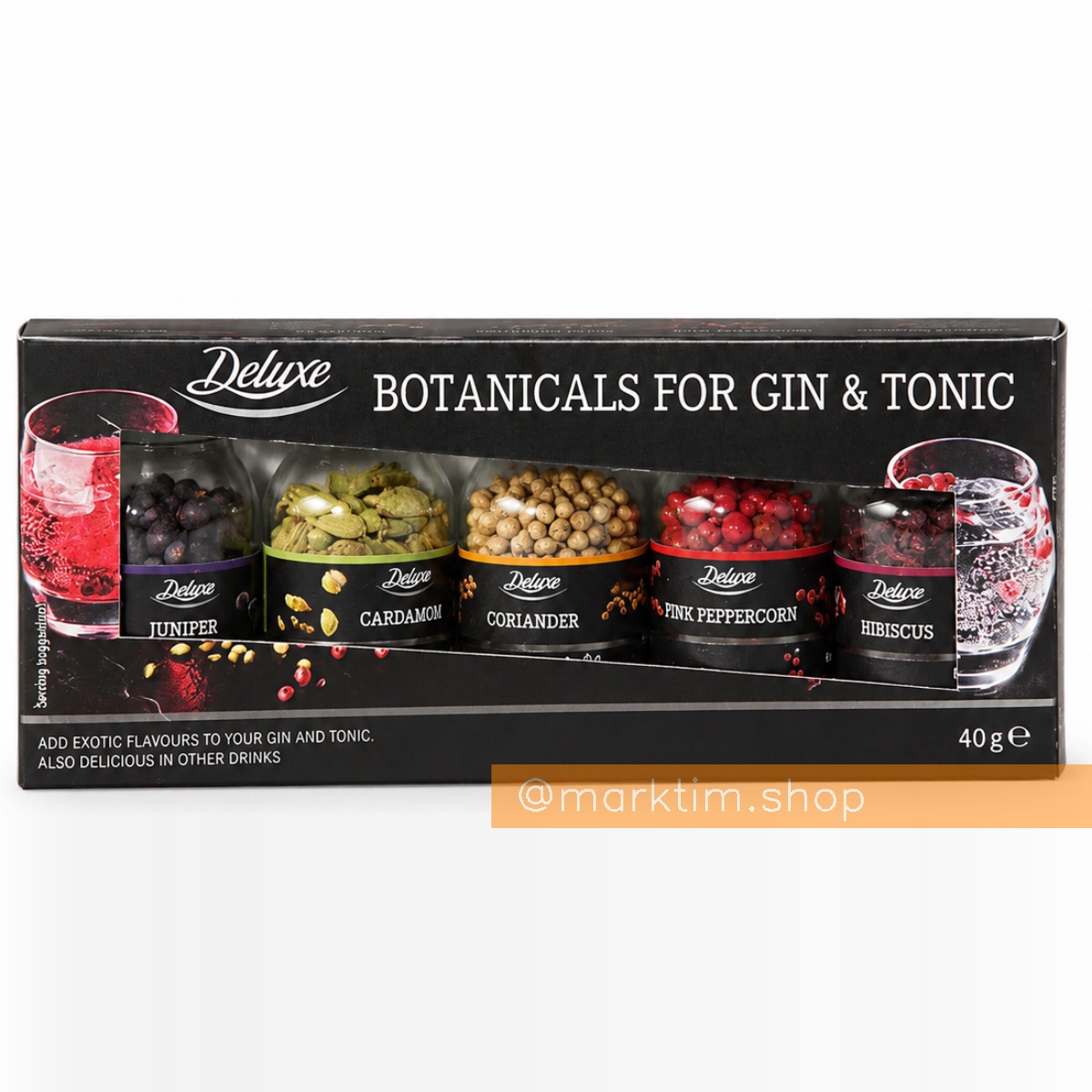 Набір спецій для джина з тоніком Botanicals for Gin&Tonic DELUXE (40 г)