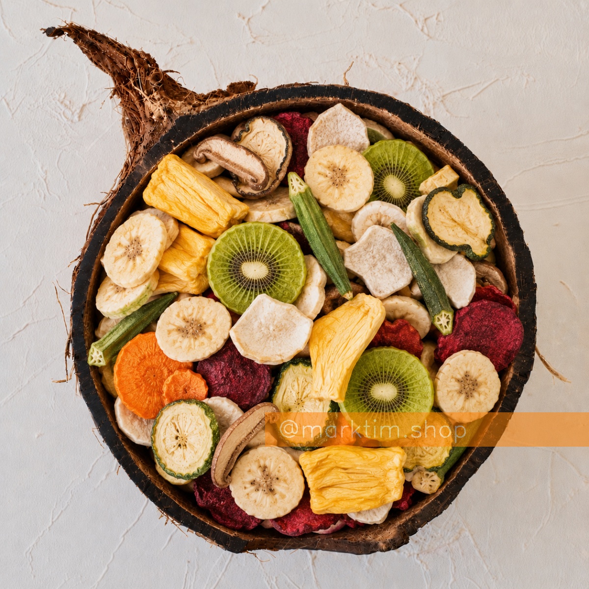 Сублімовані фрукти та овочі HOLLAND FRUIT (100 г)