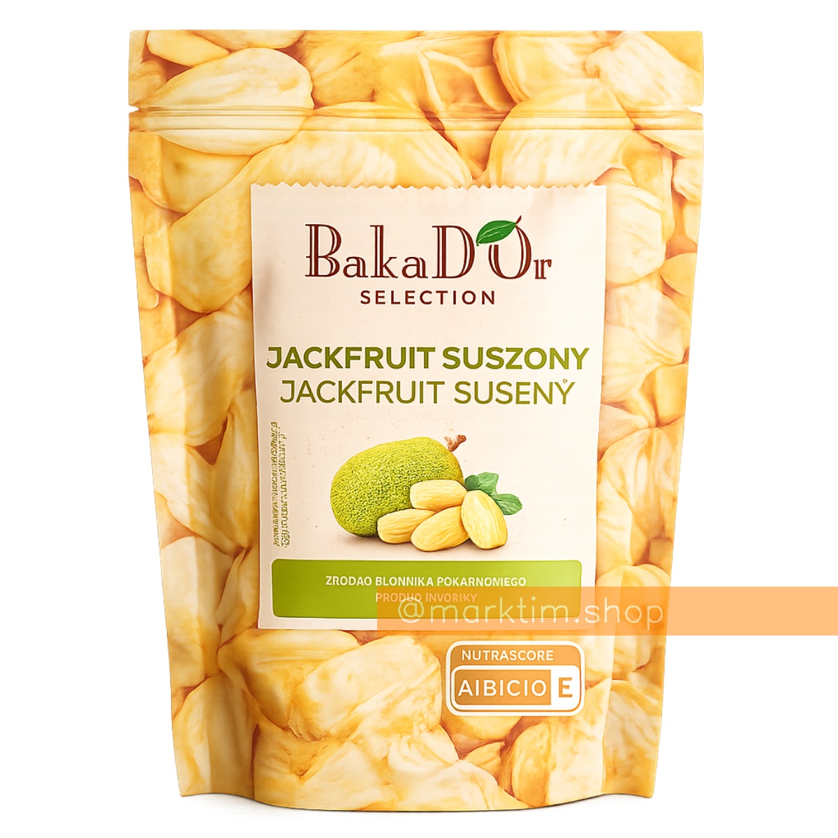 Сушений джекфрут BAKADOR (60 г)