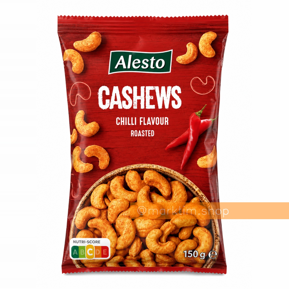 Кеш'ю смажений з перцем чилі ALESTO (200 г)