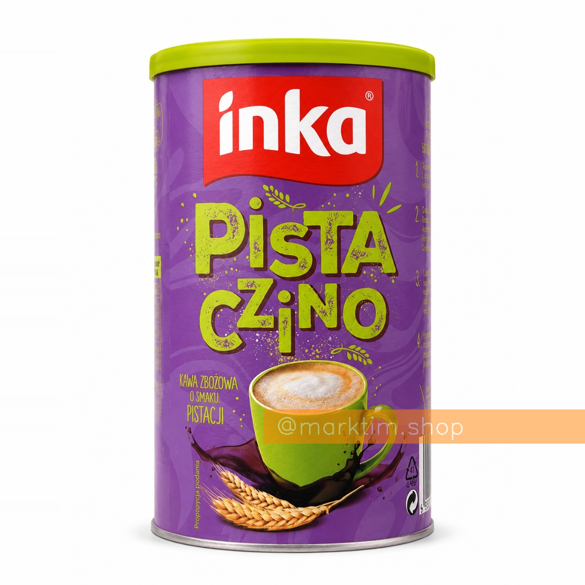 Злаковий кавовий напій зі смаком фісташки INKA (120 г)