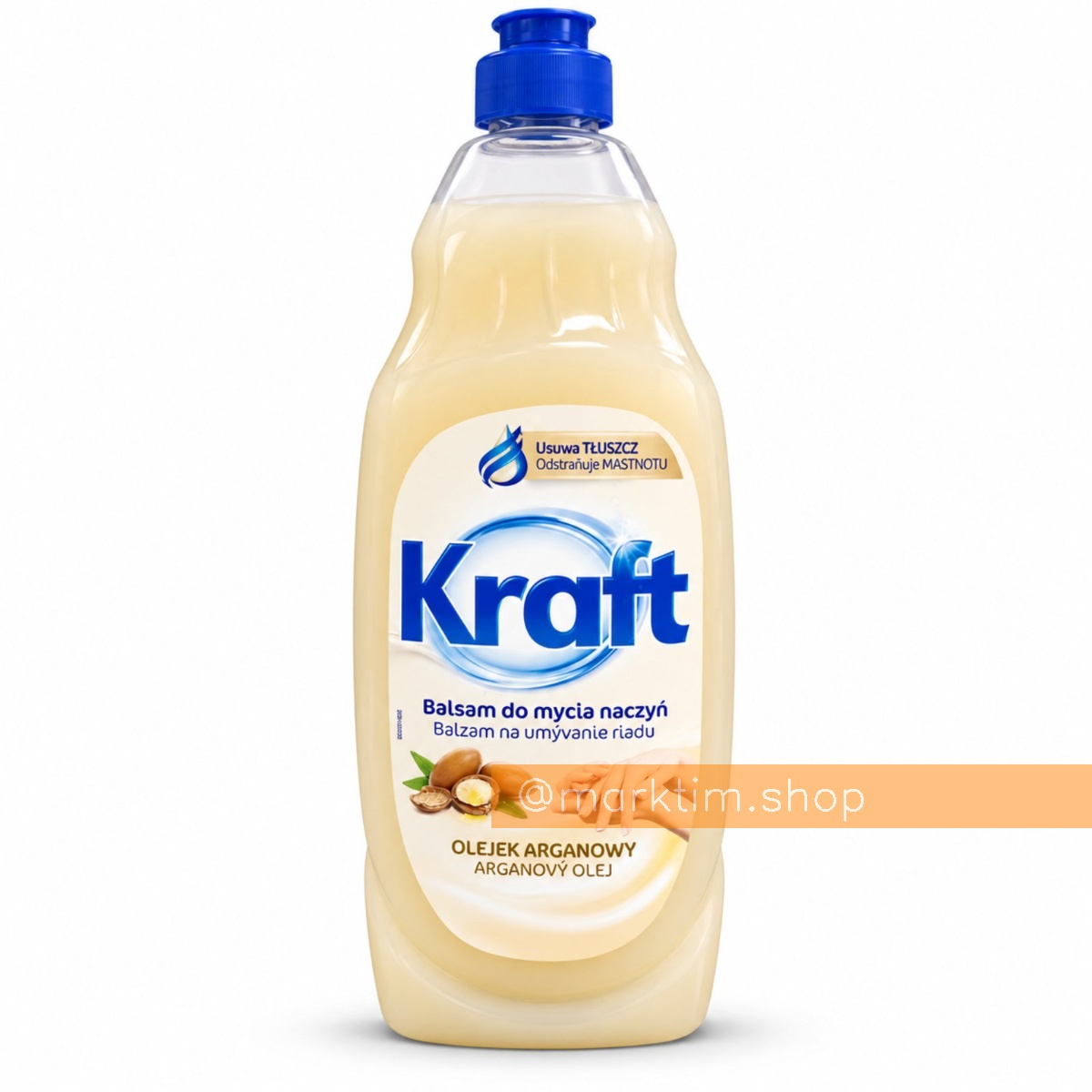 Бальзам для миття посуду з аргановою олією Sensitive Kraft (850 мл)