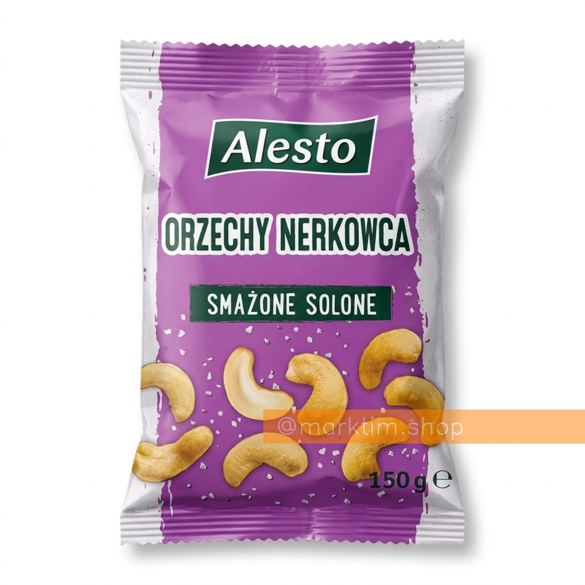 Кеш'ю смажений із сіллю Alesto (150 г)