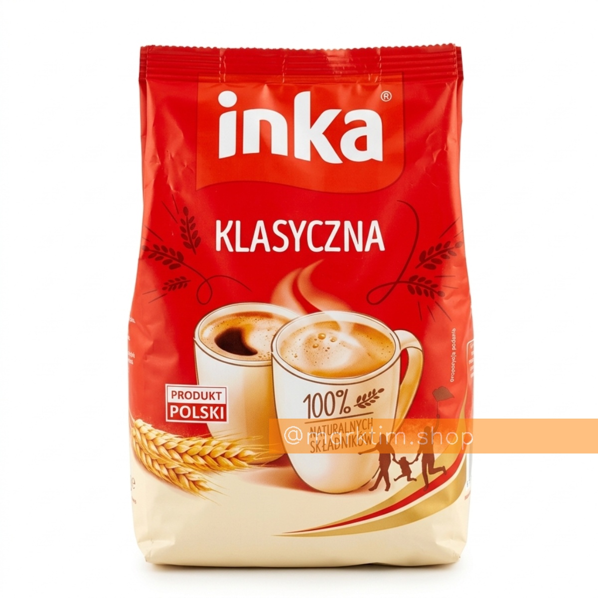 Злаковий кавовий напій, мʼякий пакет INKA (200 г)