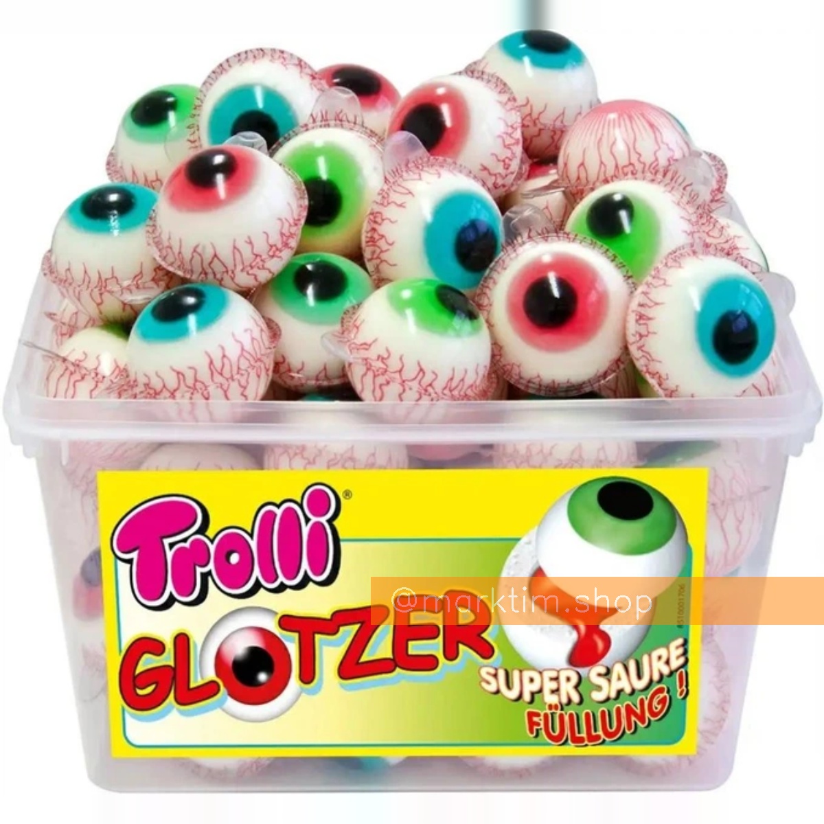 Жувальні цукерки Очі Trolli (1 шт.)