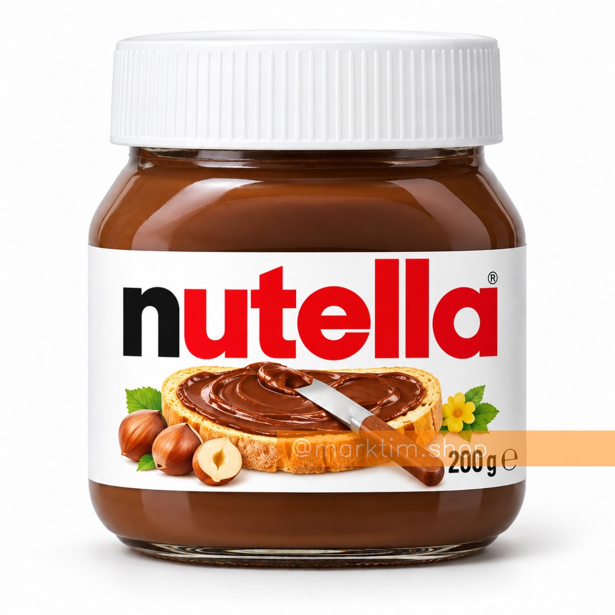 Шоколадно-горіхова паста Nutella (200 г)